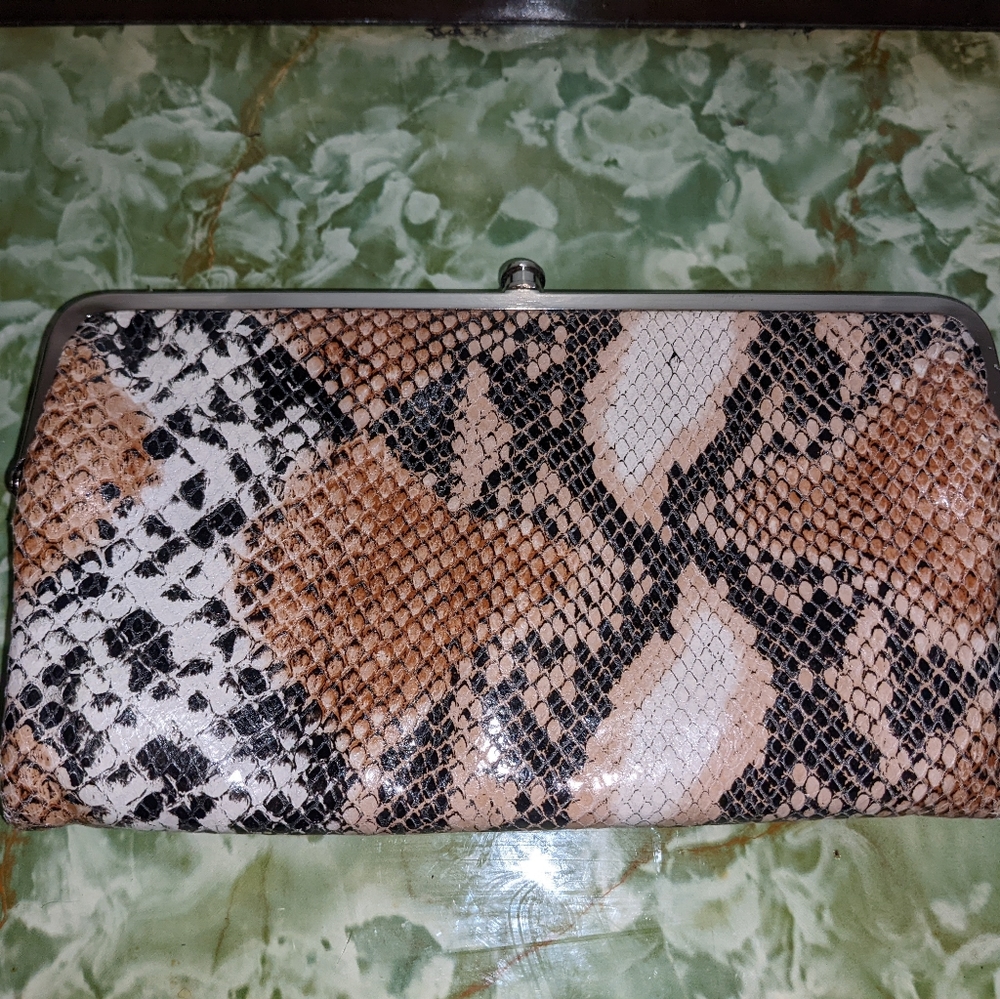 Hobo Lauren Snakeskin wallet
